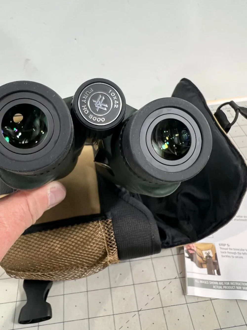 Vortex Optics Fury HD 5000 Roof Prism Laser Rangefinder Binoculars